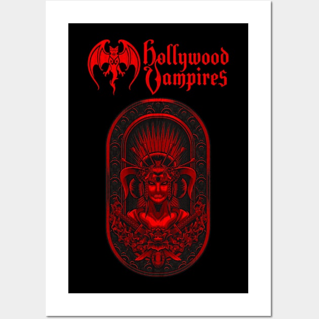 Hollywood Vampires Raise the Dead Wall Art by Rooscsbresundae